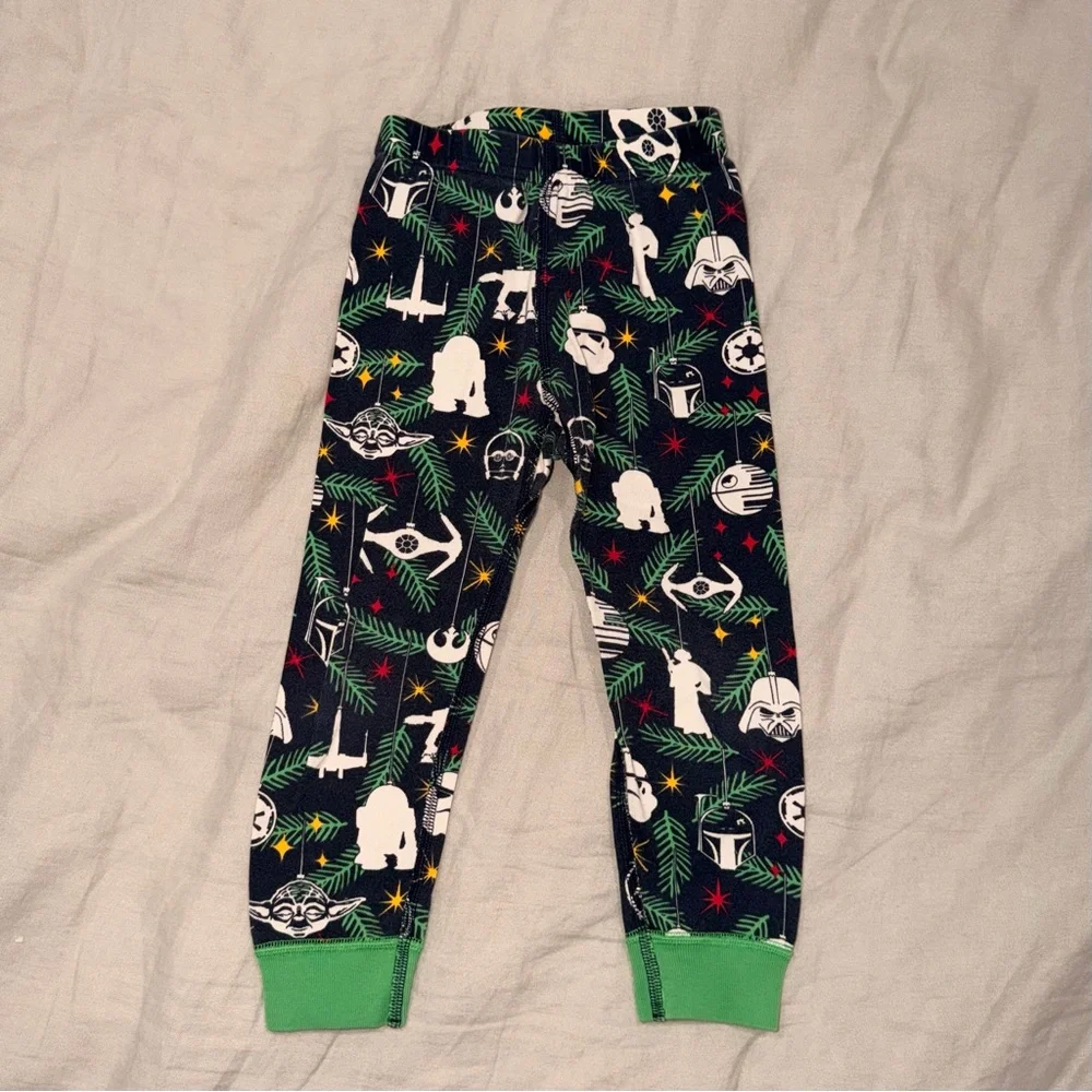 Hanna Andersson Star Wars Holiday Pajama Set Organic Cotton 3T